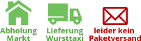 Leider kein Paketversand