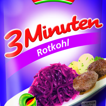 Rotkohl 3min. 400gr Rotkraut