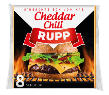 Rupp Cheddar Chili Scheiben 200g