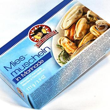 Miesmuscheln in Marinade 111g