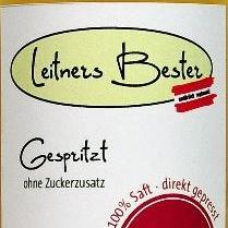 LEITNERS Apfelsaft gespritzt