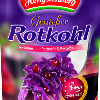 Apfelrotkohl 3min. 400gr Rotkraut