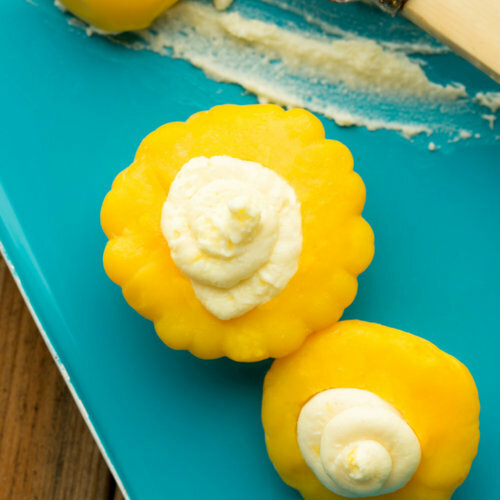 Yellobell mit Frischkse Fllung