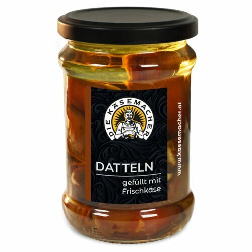 Datteln mit Frischkse Fllung